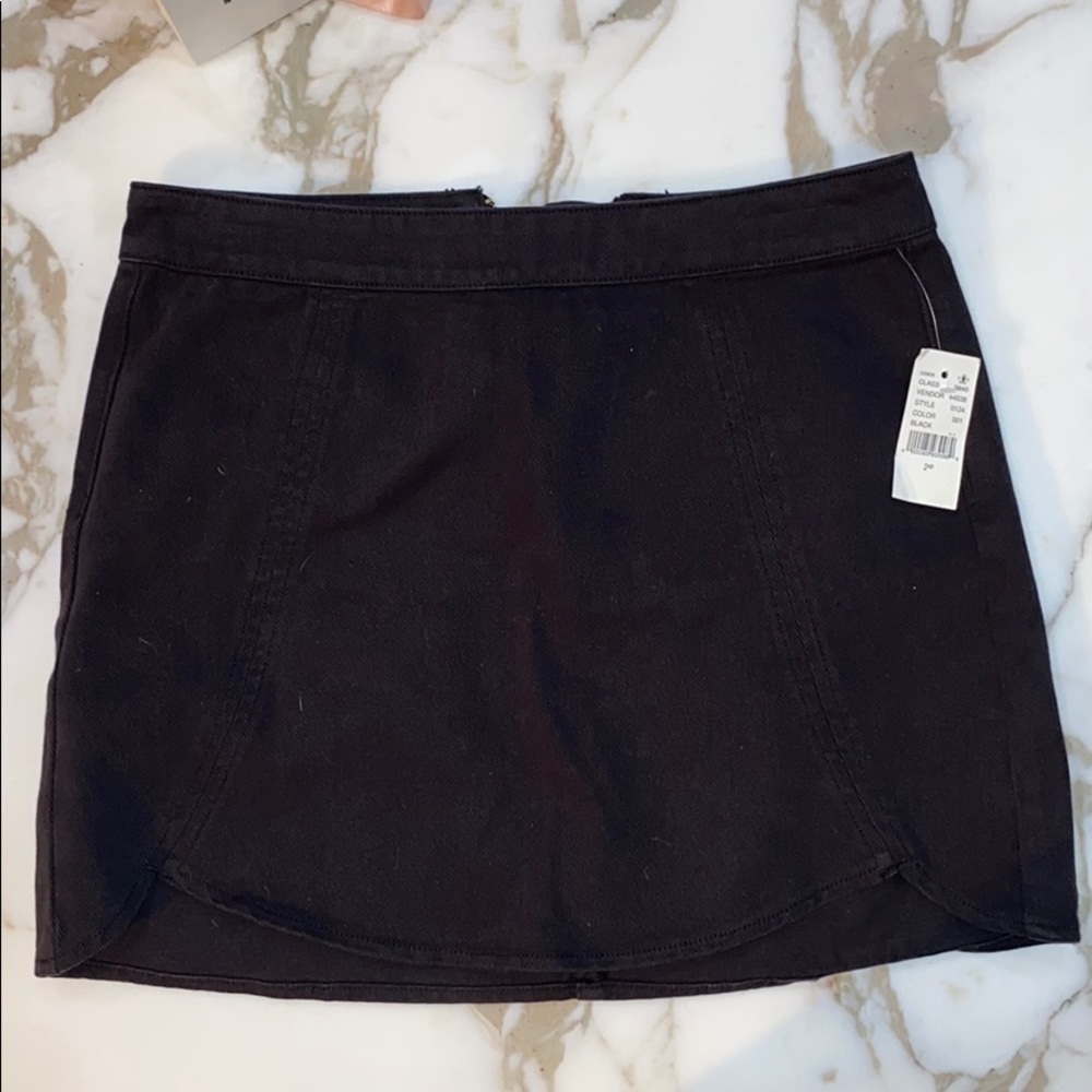 NWT Pacsun gray denim mini skirt